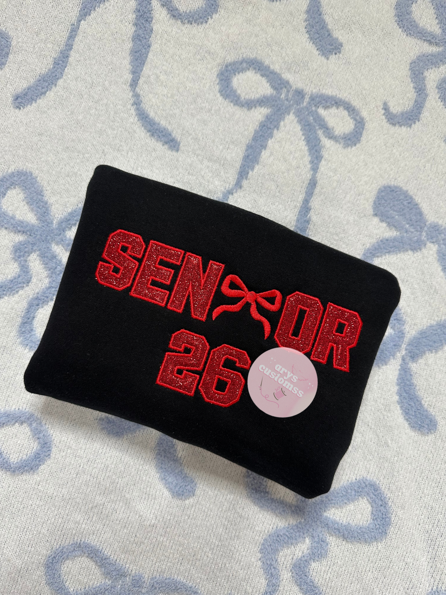 Senior red bow 26