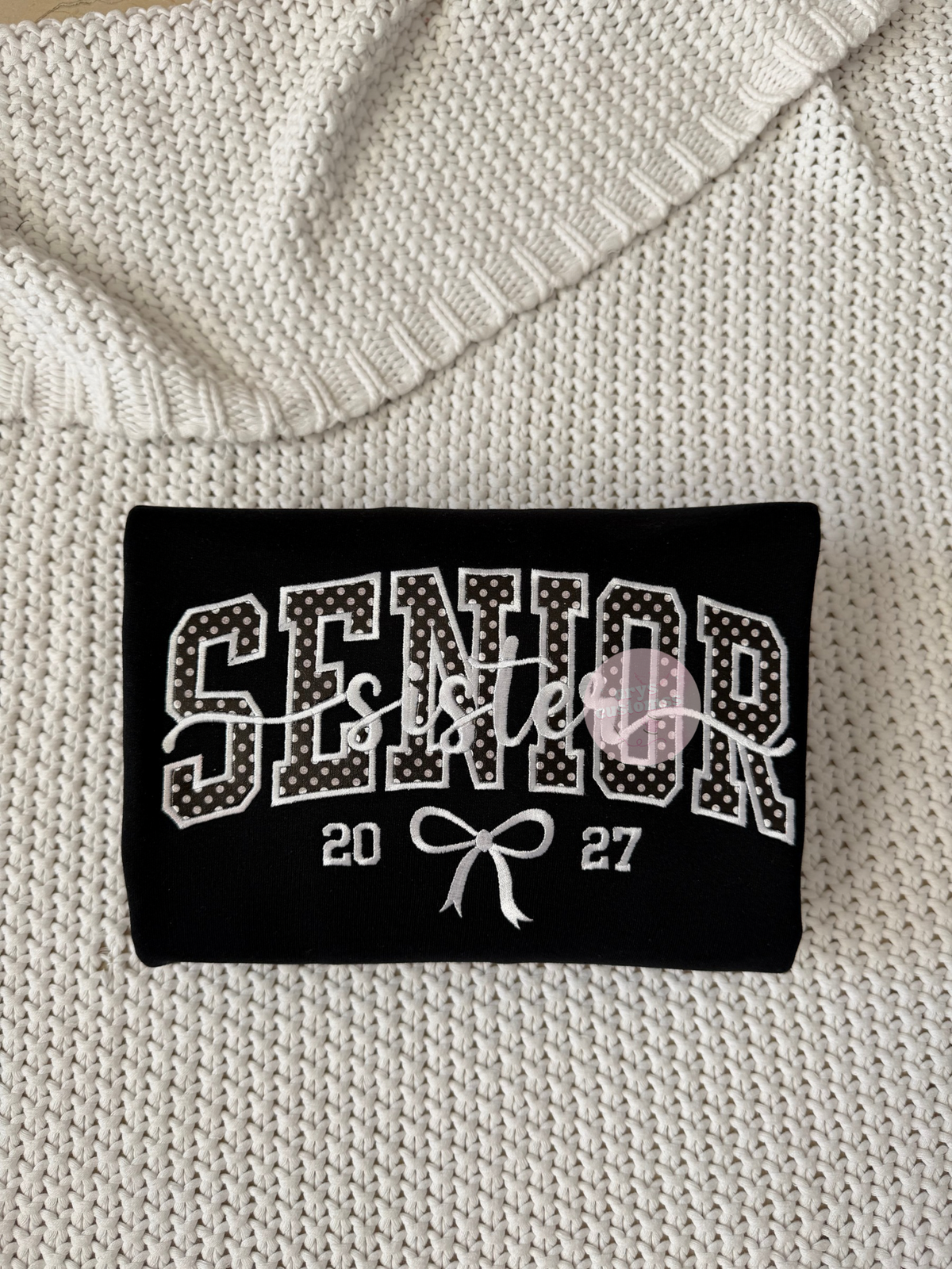 Senior sister polkadots