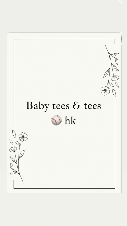 Baby tees & tees ⚾️