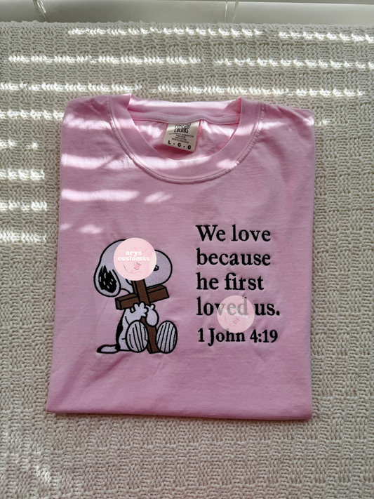 Christ 4:19 tee