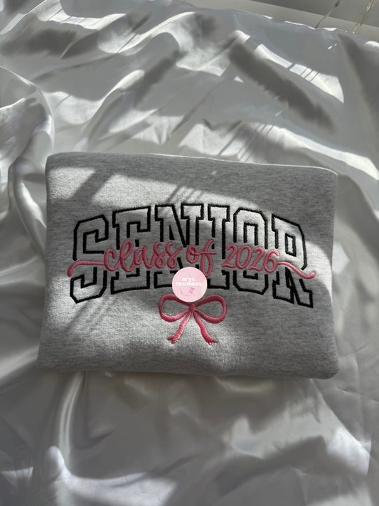 Senior 26 embroidery