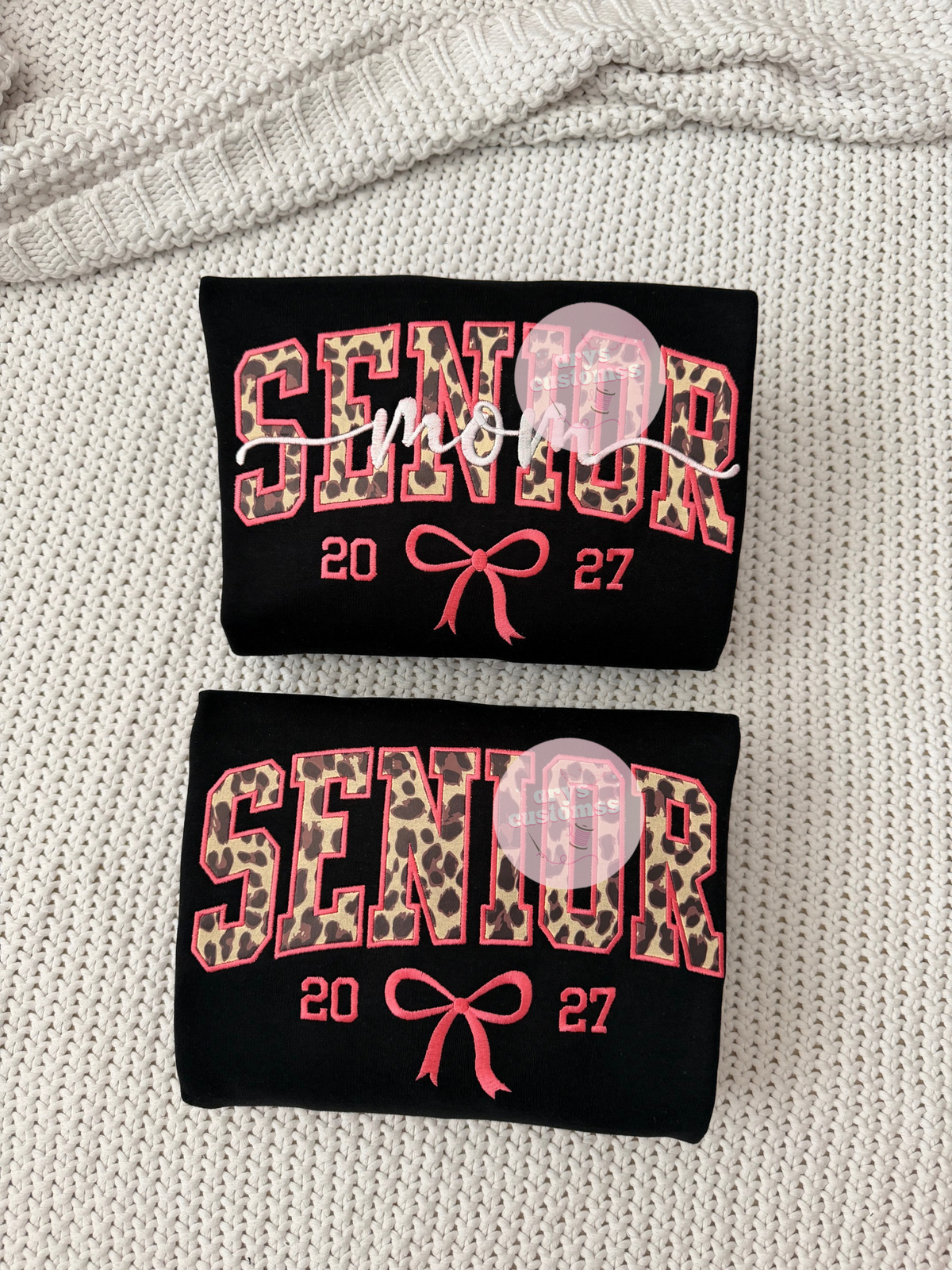 Senior mother chetah duo set